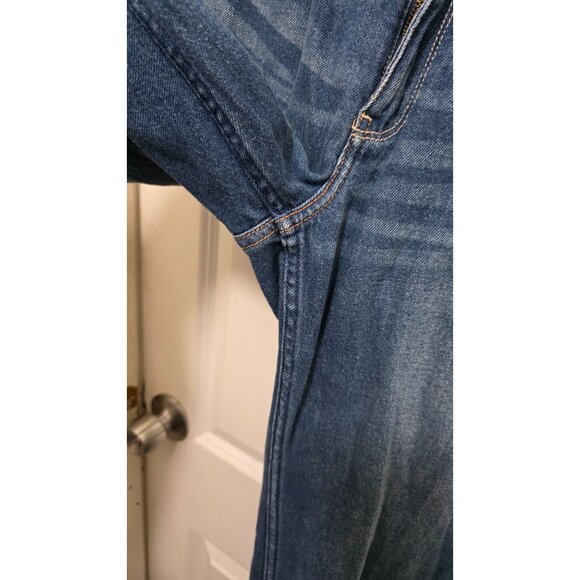 Hollister Women's Western High-Elastic Waisted Tapered Denim Jeans W26 L27 Blue - Picture 5 of 7